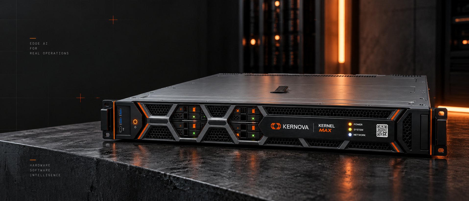 Kernel Max, hardware proprietário Kernova para processamento Edge AI